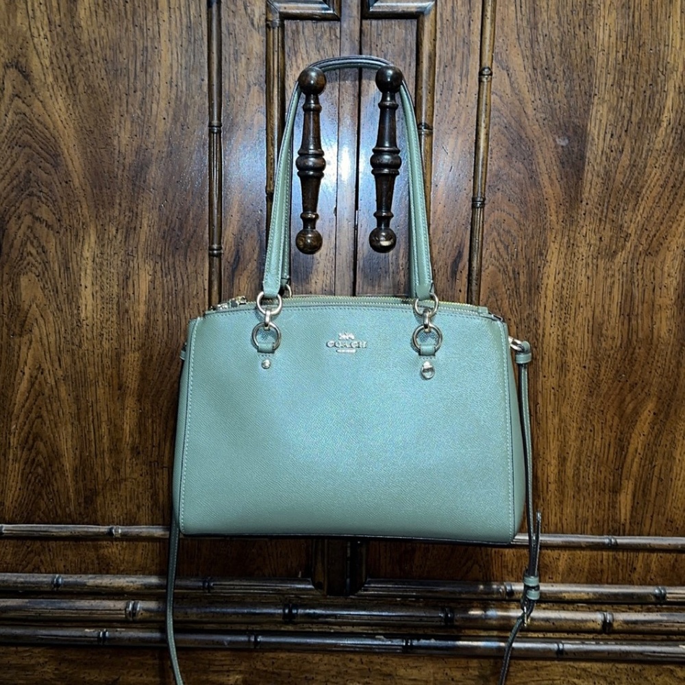 Coach Green Handbag - Picture 6 of 13